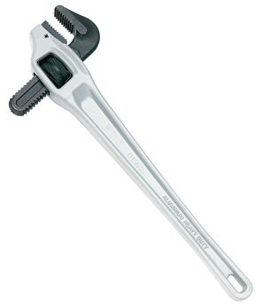 0136 : Light Alloy Offset Viragrip® Pipe Wrench