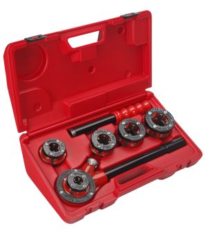 1362 - 1363 : Threading Set 3/8” - 1 1/4” - Plastic case - Metal case