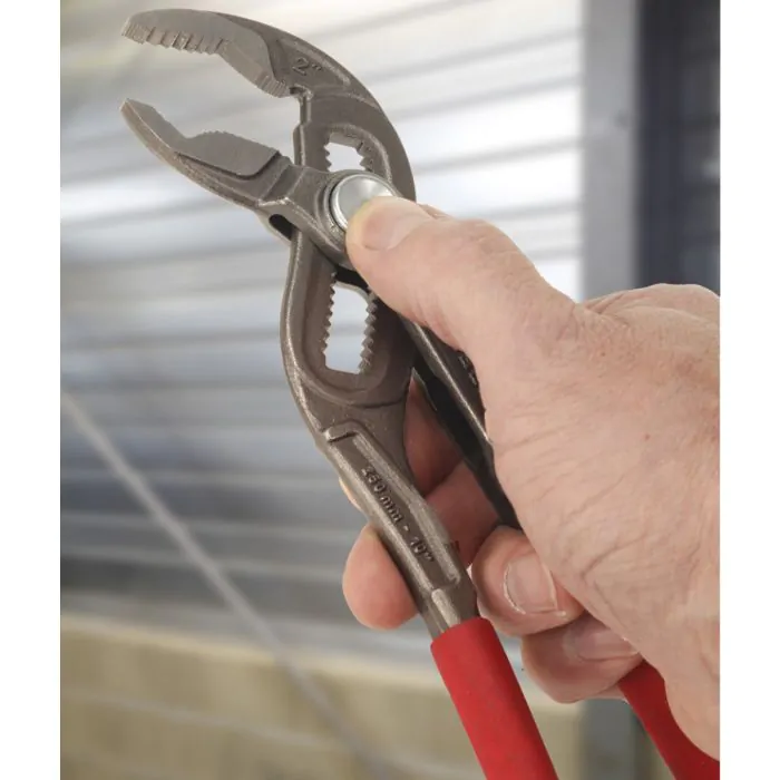 0182 : Extra-Wide Multigrip Pliers with Fast Locking Button