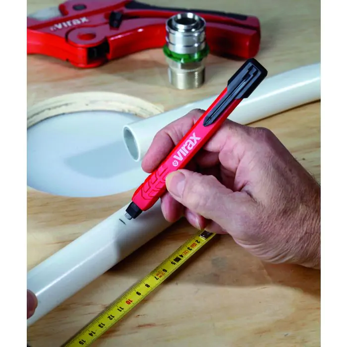 Set Matite Da Carpentiere - 16 Pezzi Per Marcare Legno, Cemento E Pietra - Foto 2