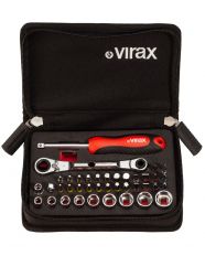 3104 : Coffret 41 pièces - Douilles compactes 1/4", embouts 1/4"