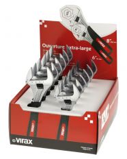 0170 : Display Box of Extra-Wide Opening Adjustable Wrenches