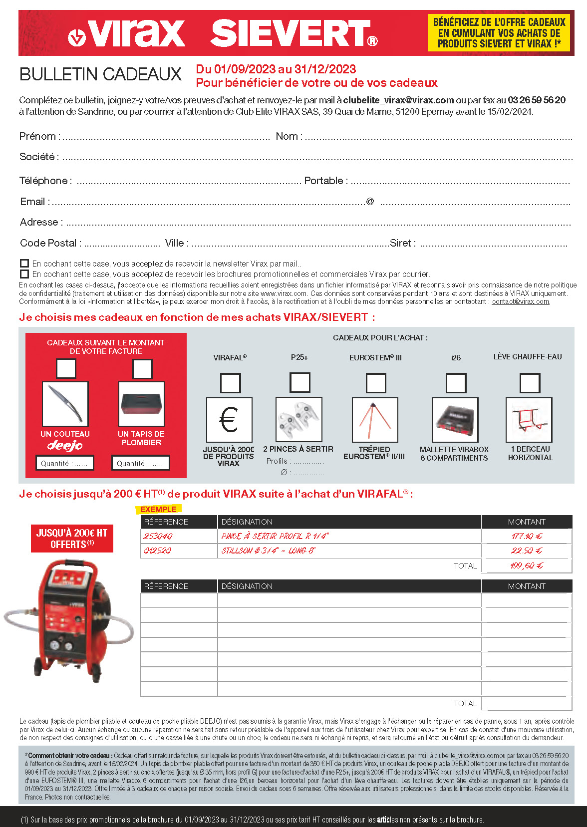 Bulletin cadeaux : les Promos sur mesure 3