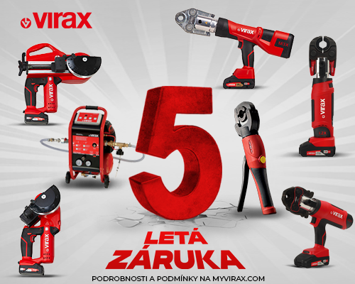 Využijte pětiletou záruku Virax !